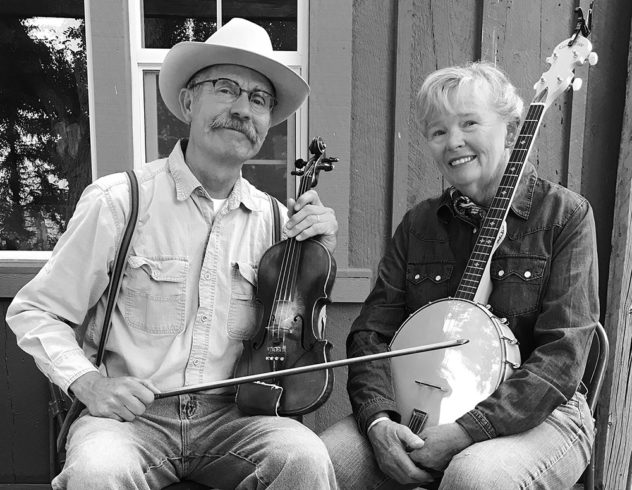 Cory and Jill Webster of the Haywire Ranch String Band